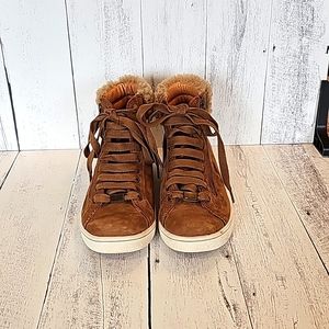 UGG. Genuine Sherling Cuff Sneaker.